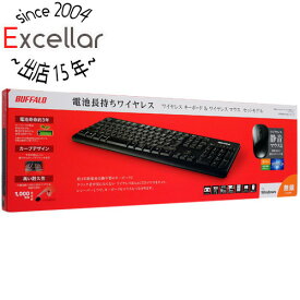 【いつでも2倍！5.0のつく日、18日は3倍！】BUFFALO 無線キーボード＆マウスセット BSKBW120SBK ブラック