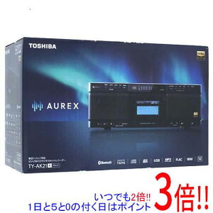 yۏؑΉ!!zTOSHIBA SD/USB/CDWIJZbgR[_[ AUREX TY-AK21(K) ubN