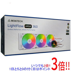 MONTECH ����CPU�N�[���[ LightFlow ARGB 360 �z���C�g