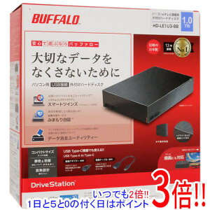 �y�����ۏؑΉ�!!�zBUFFALO �O�tHDD HD-LE1U3-BB 1TB �u���b�N