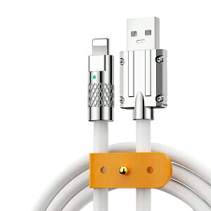 USB [dP[u Type-C [d iPhone [d iOS/Android[p f[^] 12W VRP[u 1m _炩 \tgP[u  fɂ ϋ ܂Ȃ }[d wbh LEDCWP