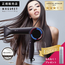 【2,970円OFFクーポン/正規公式公認/送料無料/1年6ヶ月延長保証】マグネットヘアプロ ホリスティックキュアドライヤーRp. レシピ 黒 CCID-G04B