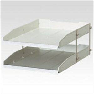 クラウン【AC】パイラトレー A4縦 2段 A-4953349003019★【CR-TR22-NG】