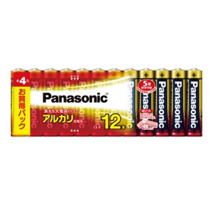 15:00迄のご注文で最短当日出荷 在庫商品に限る パナソニック Panasonic LR03XJ-12SW 12SW LR03XJ ファッション通販 限定特価 アルカリ乾電池単4形12本パック