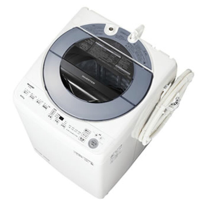 楽天市場】シャープ【SHARP】洗濯8.0kg 全自動洗濯機 シルバー系 ES 