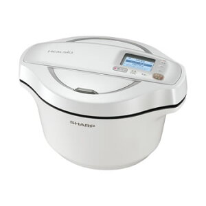 シャープ【SHARP】ヘルシオ ホットクック 水なし自動調理鍋 2.4L 白 KN-HW24F-W★【KNHW24FW】