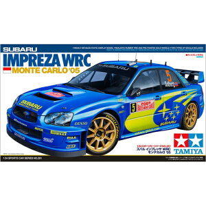 タミヤ【プラモデル】1/24 スポーツカーシリーズ No.281 スバル インプレッサ WRC モンテカルロ ’05 H-4950344992669