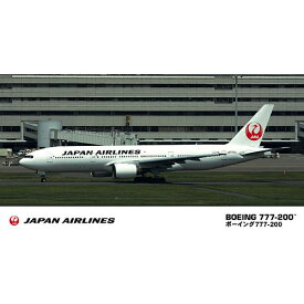 ハセガワ【プラモデル】1／200 日本航空 JAL ボーイング 777-200 H-4967834107144