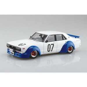 【10/25限定★抽選で2人に1人最大100%ポイントバック!要エントリー】アオシマ【車プラモデル】1/24 ワークスの鷹 No.5 ケンメリ4Drワークス H-4905083066935