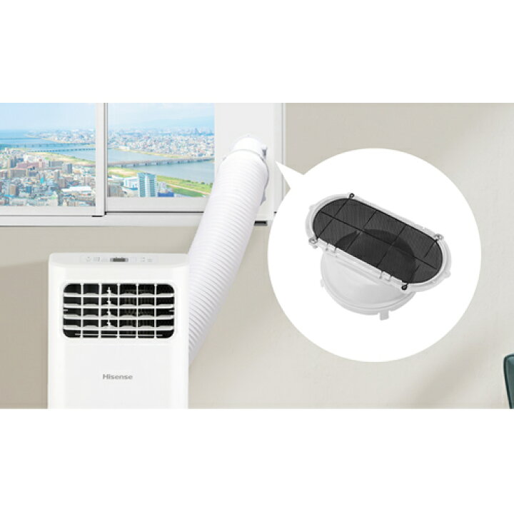 楽天市場】ハイセンス【Hisense】リモコン付き スホ?ットエアコン  