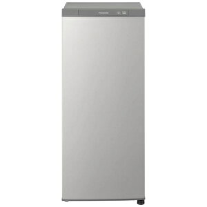 パナソニック【Panasonic】121L 冷凍庫 ホームフリーザー 右開きタイプ シャイニーシルバー NR-FZ120D-SS【幅48cm スリムタイプ】