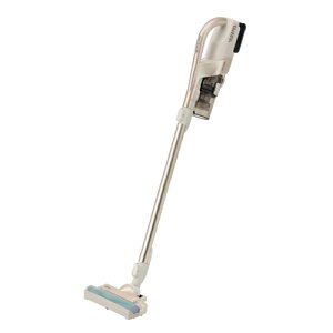 東芝【TOSHIBA】サイクロン式スティッククリーナー 充電式 メタリックベージュ 収納スタンド付き TORNEO cordless 掃除機 VC-CLX73-C【インジケーター搭載】