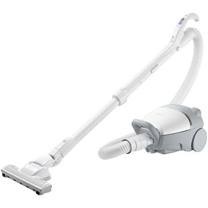 日立【HITACHI】紙パック式クリーナー かるパック ホワイト コード式 CV-KV70M-W【小型・軽量ボディ&強烈パワー】