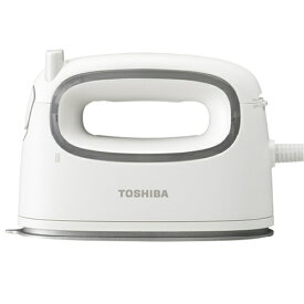 東芝【TOSHIBA】コード付き衣類スチーマー La・Coo-S シルキーホワイト ラクーエス アイロン TAS-MV8-W【ハンガーショット機能付き】