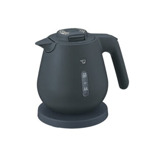 象印【キッチン家電】電気ケトル 0.8L ソフトブラック CK-DC08-BM【6つの安全設計】注ぎ口ほこりブロック