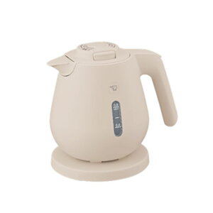 象印【キッチン家電】電気ケトル 0.8L ライトベージュ CK-DC08-CM【6つの安全設計】注ぎ口ほこりブロック