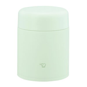 象印【キッチン雑貨 弁当】ステンレススープジャー 400ml エアリーグリーン 口径7cm SW-LA40-GM【保温・保冷】食洗器対応