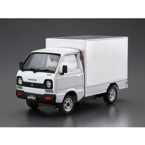 【10/25限定★抽選で2人に1人最大100%ポイントバック!要エントリー】アオシマ【車プラモデル】1/24 ザ・モデルカー No.79 スズキ ST30 キャリイ パネルバン ’79 H-4905083200858【全長約130mm】