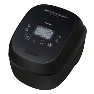 東芝【TOSHIBA】5.5合炊き 真空IHジャー炊飯器 グランブラック 炎匠炊き ベーシックタイプ RC-10RXA-K【銅かまど丸釜】