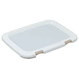 アイリスオーヤマ【ペット用品】フチもれしにくいペットトレー ワイド ホワイト FMT-635 トイレトレー I-4967576378086【ペットトイレ用品 衛生用品】
