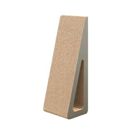 アイリスオーヤマ【ペット用品】モチーフ爪とぎ スタンドタイプ ブラウン P-MTS-65 ベッド形状 2WAY I-4967576677912【猫用品 キャット ペット室内用品】