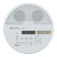 東芝【TOSHIBA】CDプレーヤー ホワイト AUREX（オーレックス） Bluetooth搭載多機能モデル AX-CP50-W【東…