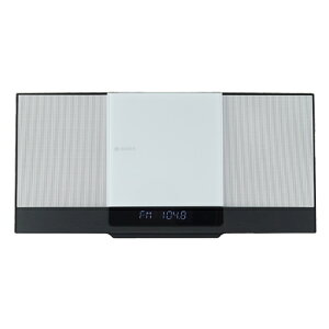 ���ŁyTOSHIBA�z�X�����^�T�E���h�V�X�e�� �z���C�g AUREX�i�I�[���b�N�X�j �~�j�R���| Bluetooth��M�@�\ AX-WSS60-W�y��^�t�������W�X�s�[�J�[���ځz