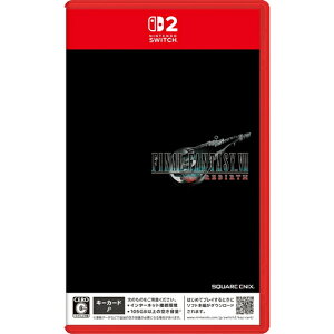 �X�N�E�F�A�G�j�b�N�X�y�Q�[���\�t�g�zNintendo Switch 2 FINAL FANTASY VII REBIRTH �p�b�P�[�W�� GA4988601012119�y�C�V���X�C�b�`2 POT-P-ABMTA�z