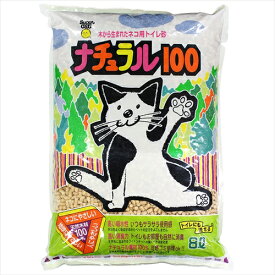 スーパーキャット【ペット用品】 スーパーキャット　ナチュラル100　8L P-4973640100101