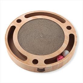 猫壱【ペット用品】 バリバリパッドコロコロボール P-4580471866405★【DC-0890】