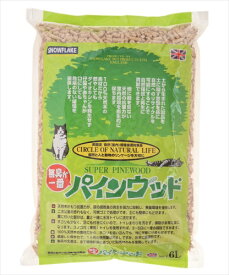 アイランドトレード【ペット用品】 パインウッド　6L P-4538449100013