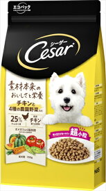 マースジャパンリミテッド【ペット用品】 シーザードライ 成犬用 チキンと4種の農園野菜入り 超小粒 700g P-4902397864646★【CSR92】