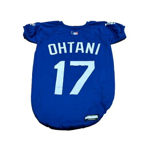 【10/25限定★抽選で2人に1人最大100%ポイントバック!要エントリー】ファンタジーワールド【ペット用品】MLB公式 ドジャース 大谷翔平選手モデル ユニフォーム Tシャツ XXLサイズ ブルー P-0849