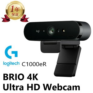 �y���X1�N�ۏ؁zLogitech BRIO 4K Ultra HD Web�J���� C1000eR Windows Hello�Ή� �ő�30fps Ultra 4K HD 5�{�f�W�^���Y�[�� �f���A�����w���������}�C�N �E�F�u�J���� ���W�e�b�N ���W�N�[�� Logicool