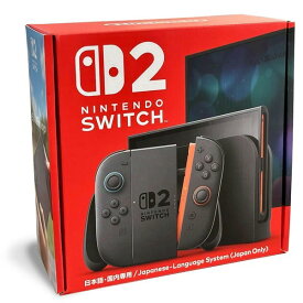 【新品】Nintendo Nintendo Switch 2 NINTENDO SWITCH 2 ニホンゴセンヨウ
