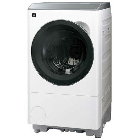 SHARP ドラム式洗濯乾燥機 ES-12X1-WL 左開き　※商品代引き不可 ※時間指定不可 ※標準配送設置無料