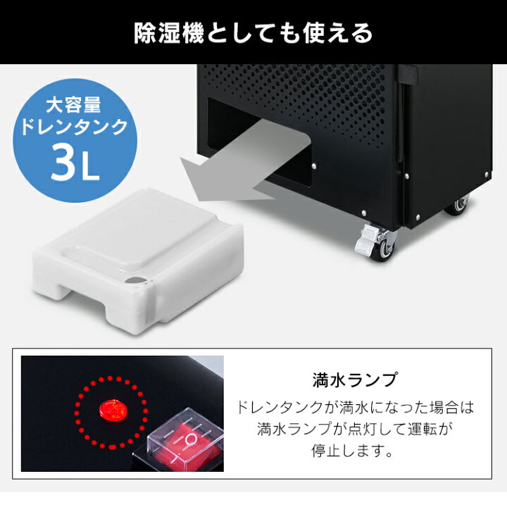 楽天市場】[P5倍☆13日9:59迄] スポットクーラー 業務用 除湿 工事不要 