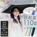 [最大400円OFFクーポン★くらしにプラス] 日傘 折りたたみ 軽量 メンズ レディース 晴雨兼用 完全遮光 遮光率 100% UVカット 約110g 撥水加工 男女兼用 通勤 通学 持ち運び 紫外線 折りたたみ日傘 晴雨兼用傘 折り畳み 暑さ対策 おりたたみ 23-353 *