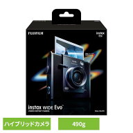 チェキ instax カメラ 富士フィルム INS WIDE EVO 本体 BLACK 16840921チェキ カメラ ワイド EVO WIDEEvo…