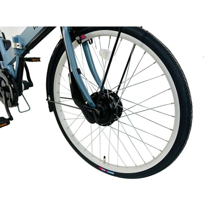 楽天市場】電動自転車 折り畳み 24インチ 電動アシスト自転車 LED 