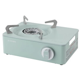 カセットコンロ コンロ ガスコンロ トゥインクル ミニストーブ KTW10200002コンロ ミニコンロ デザインコンロ 防災 アウトドア ケース付き 可愛い エココンロ TTS ピンク レモンイレロー ピスタチオ 【B】