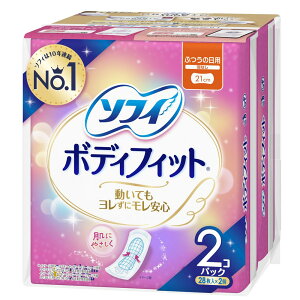 ユニ・チャーム 生理用品 サニタリー 【3個セット】ソフィ ボディフィット ソフィ ボディフィット 動いても安心 肌に優しい 生理ナプキン コットン 大容量 モレ安心 羽つき 羽なし unicharm