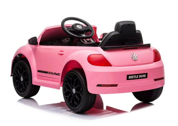楽天市場 メーカー直送 電動乗用カー フォルクスワーゲン ビートル Volkswagen Beetle ピンク 車 おもちゃ プレゼント 子供 車 乗用ラジコン キッズカー 子供 乗れる 電動 充電式 プレゼント子供 子供 3歳 4歳 5歳 おもちゃ ラジコンカー ラッピング不可