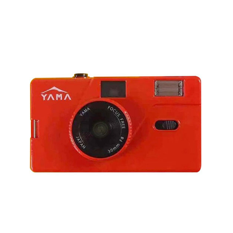 フィルムカメラ YAMA MEMO M20 RED(レッド) カメラ（快適家電デジタルライフ）