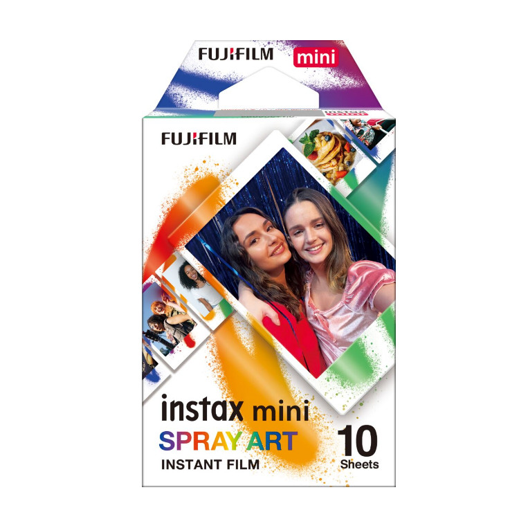 （メール便可：5点まで）FUJIFILM （富士フイルム） instax mini インスタントフィルム スプレーアート チェキ用フィルム（富士フィルム フジフイルム）（デジタルライフ）