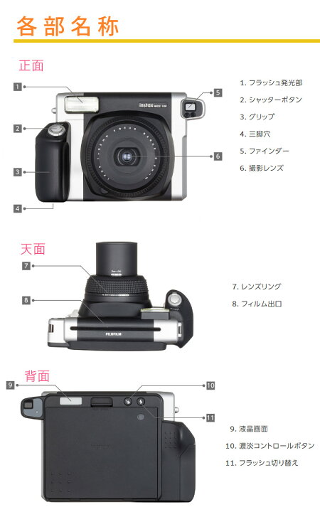 楽天市場】（フィルム50枚セット）富士フイルム インスタントカメラ 