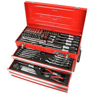 【整備工具セット 133点】 藤原産業 SK11 SST-16133RE レッド 133点セット 家庭用 セミプロ 各種メンテナ…