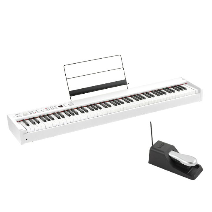 楽天市場】コルグ KORG 電子ピアノ88鍵 D1 WH ホワイト 白 