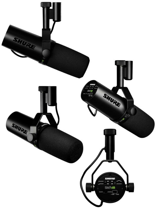楽天市場】【国内正規品】SHURE シュア SM7dB ボーカルマイクロホン 