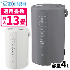 加湿器 象印 スチーム式加湿器 2025年モデル 4.0L EE-DF50 グレー ホワイト 最大13畳（ラッピング不可）（デジタルライフ）